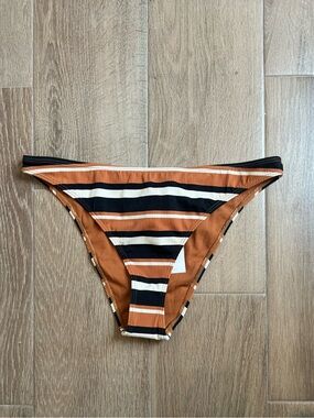 Forever 21 Striped Bikini Bottom NWT